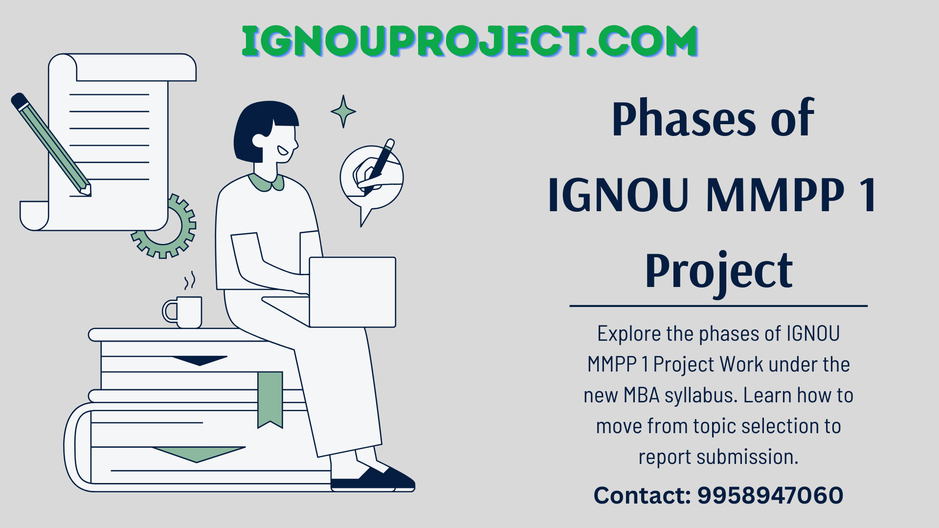 Phases of IGNOU MMPP 1 Project Work (MBA New Syllabus)
