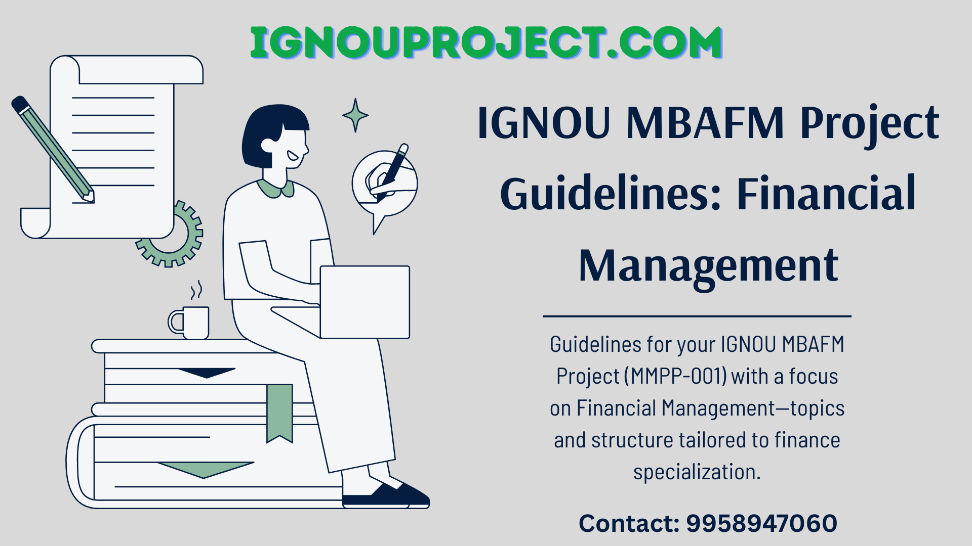 IGNOU MBAFM Project Guidelines in Financial Management