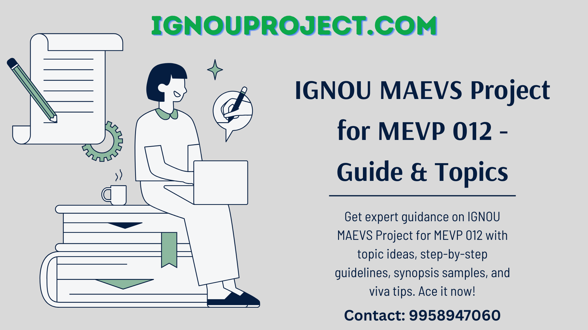 IGNOU MAEVS Project for MEVP 012 | Complete Guide & Topics