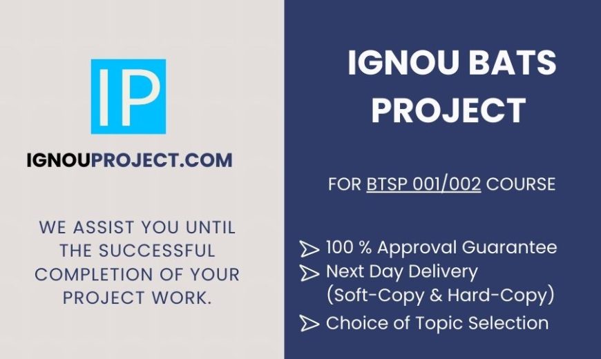 ignou bats project