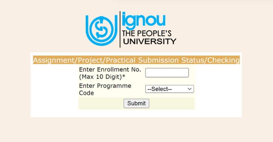 IGNOU Assignment Result