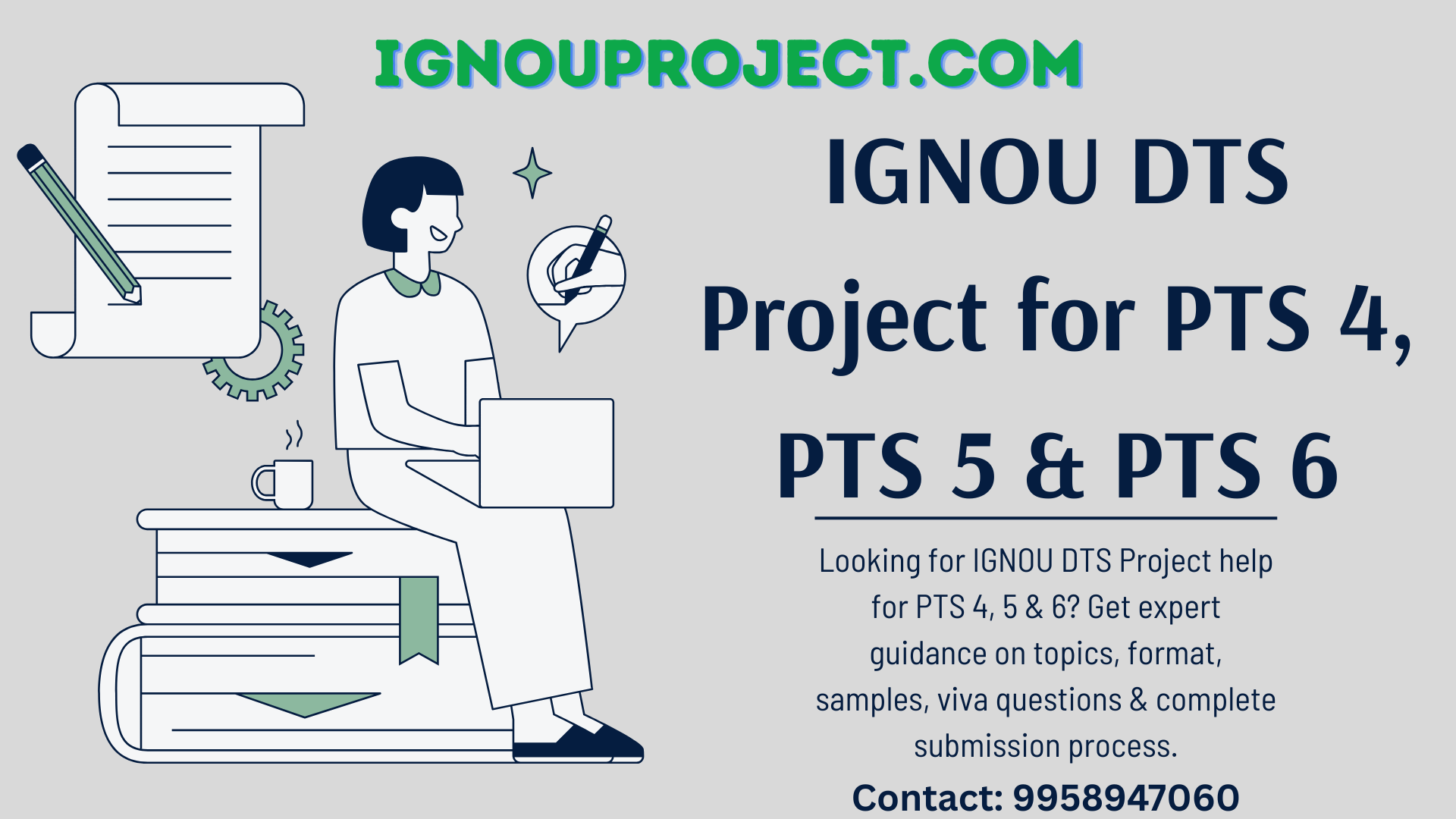 IGNOU DTS Project for PTS 4, PTS 5 & PTS 6