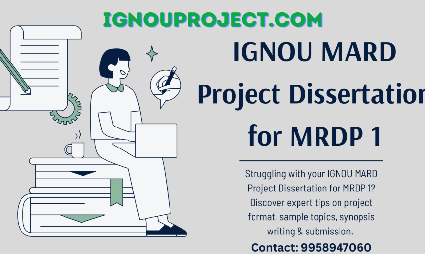 IGNOU MARD Project Dissertation for MRDP 1