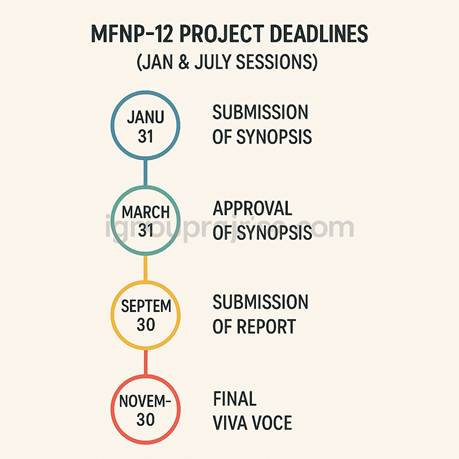 MFNP-12 Project Deadlines (Jan & July Sessions)