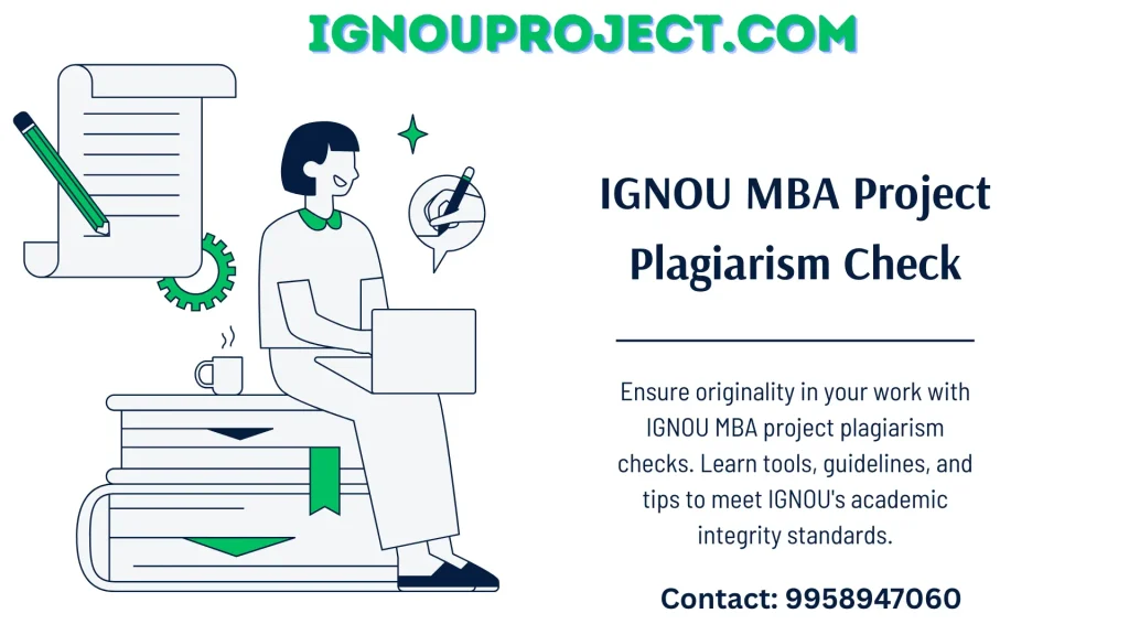 IGNOU MBA Project Plagiarism Check