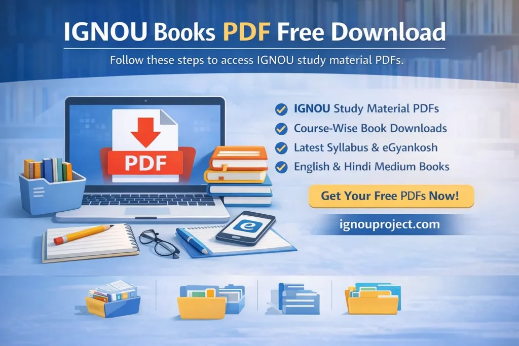 IGNOU Books PDF Free Download