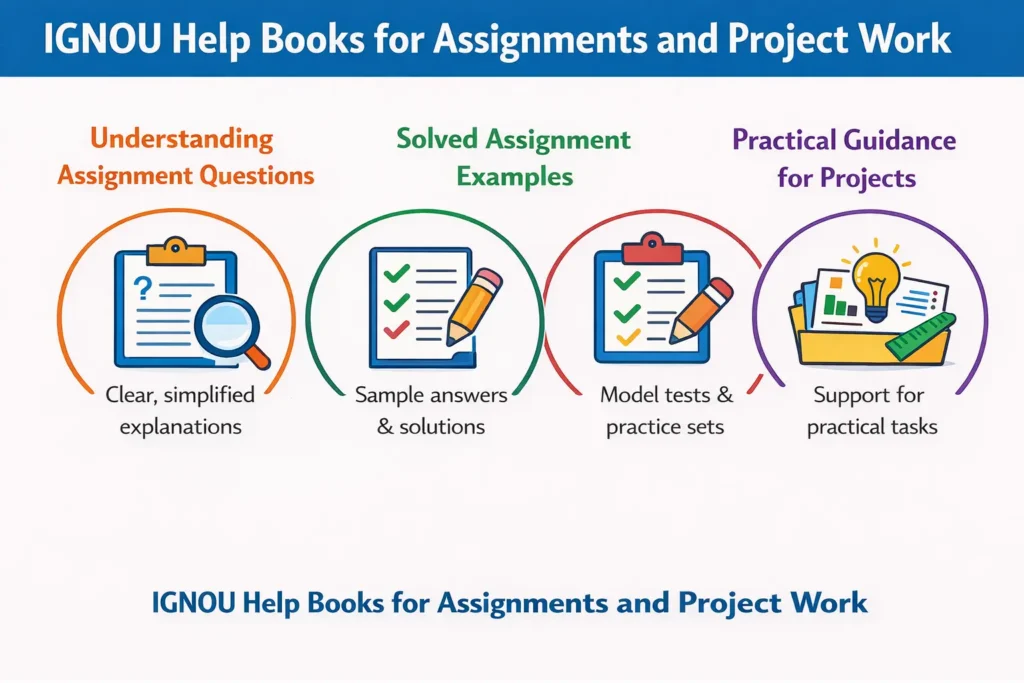 IGNOU Help Books for Assignments and Project Work